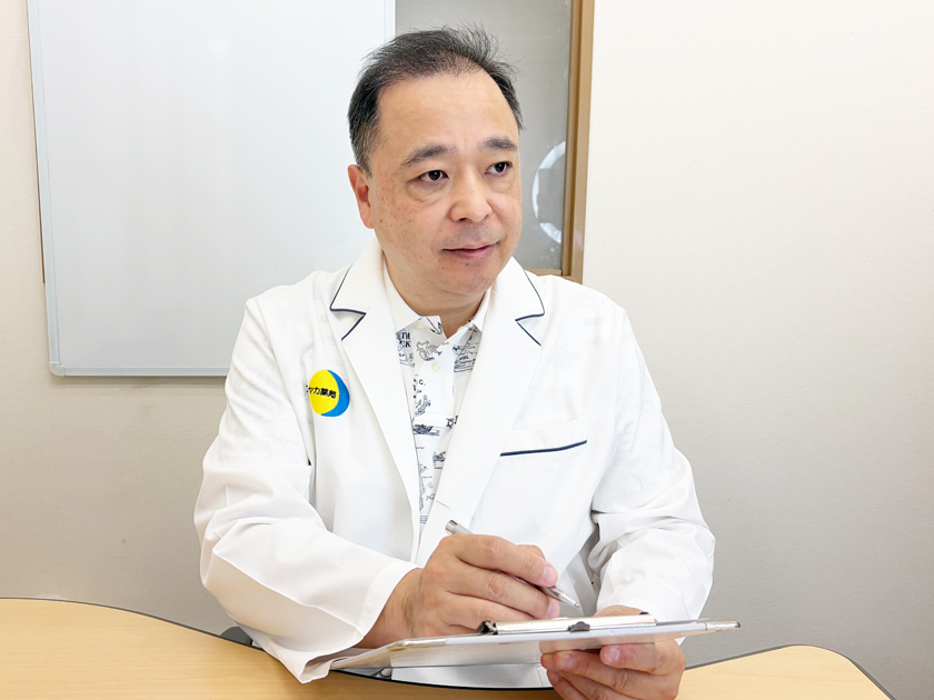 現在の状態や症状を確認
